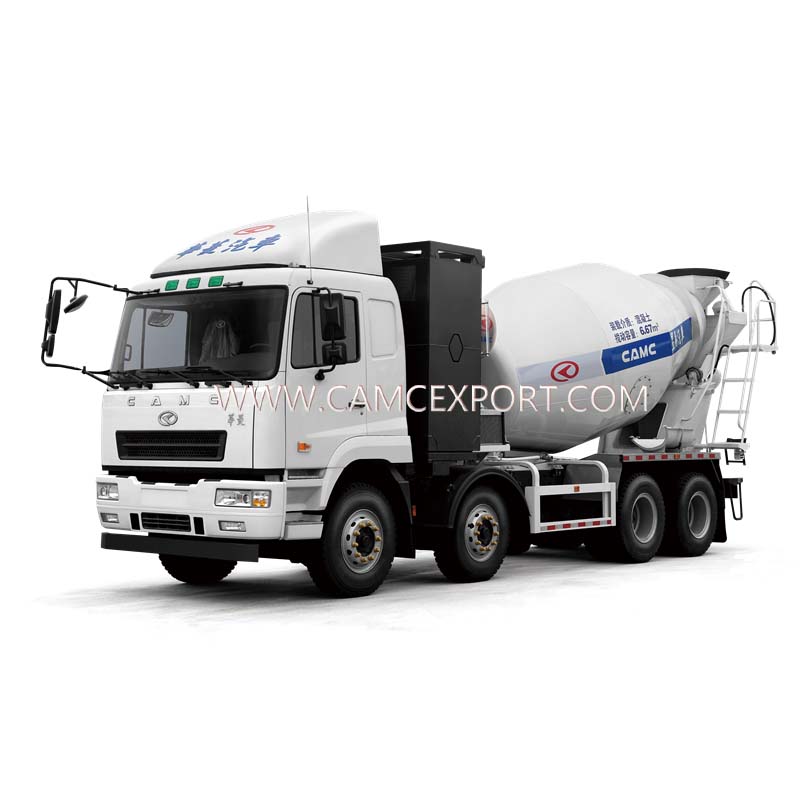 CAMC 8 × 4 electric mixer truck Caminhão betoneira elétrico CAMC 8 × 4