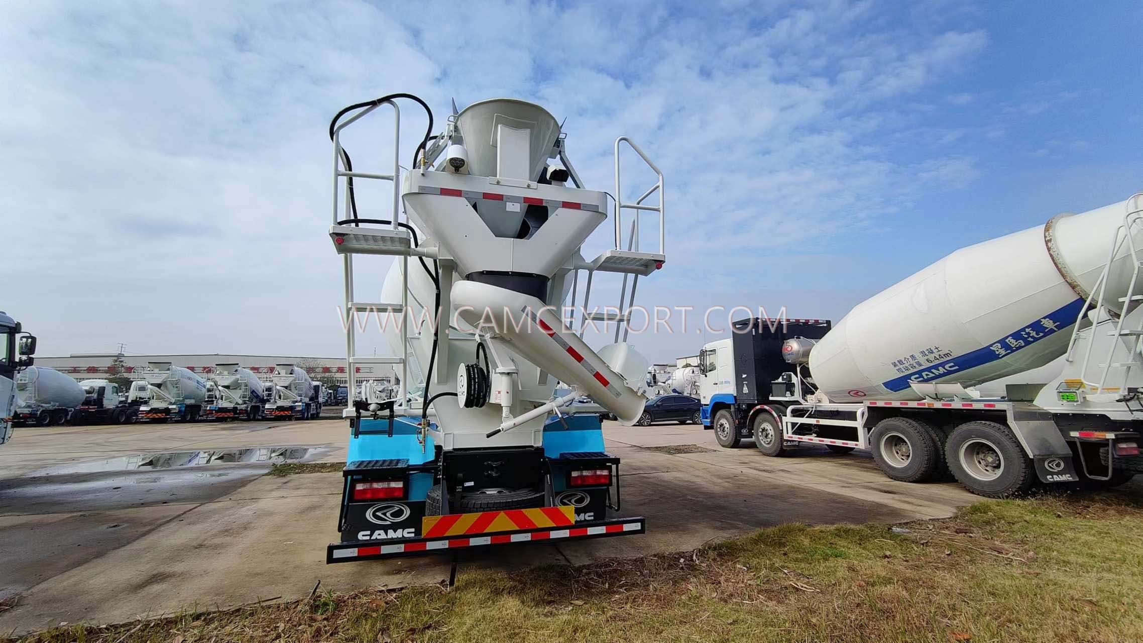 CAMC CNG 10 cubic meter concrete mixer truck Caminhão betoneira CAMC CNG de 10 metros cúbicos