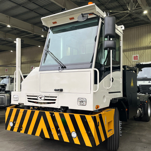 Manual do caminhão de dock elétrico levantamento manual de seis rodas CAMC Terminal Tractor Truck para transporte de logística