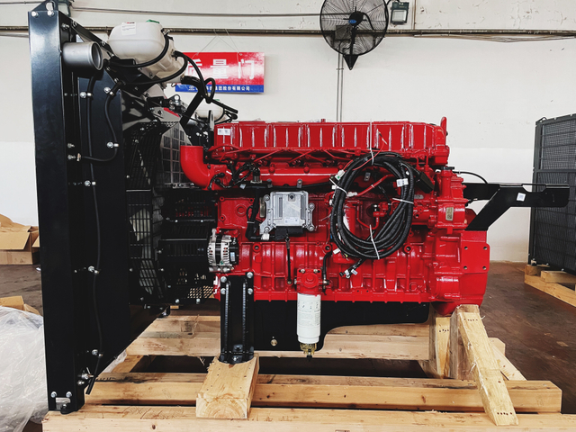 Novo motor marítimo com sistema de exaustão eficiente