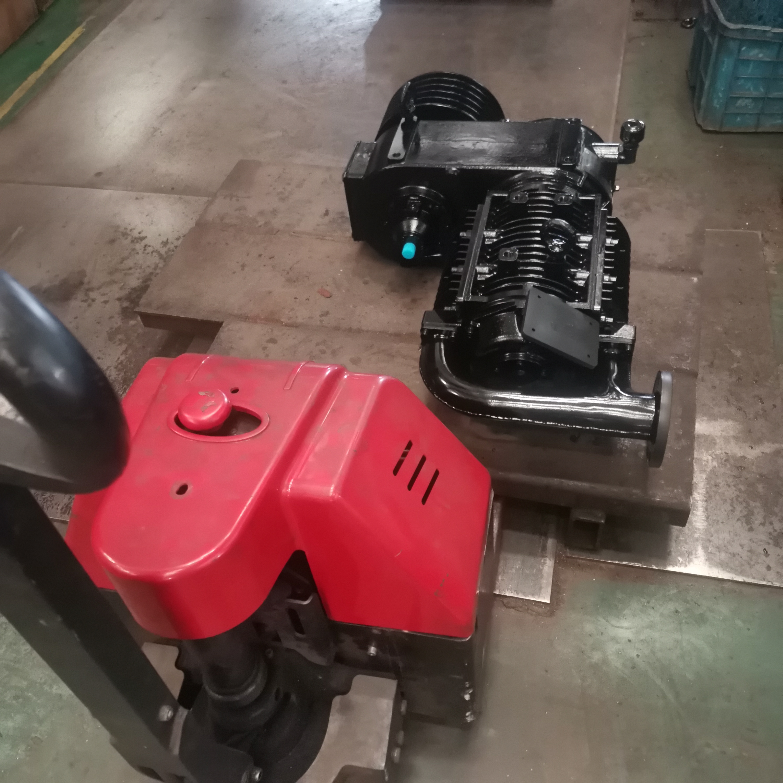 Compressor de ar de barra horizontal