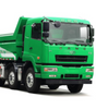 Caminhão basculante 8x4 com motor diesel de mineração