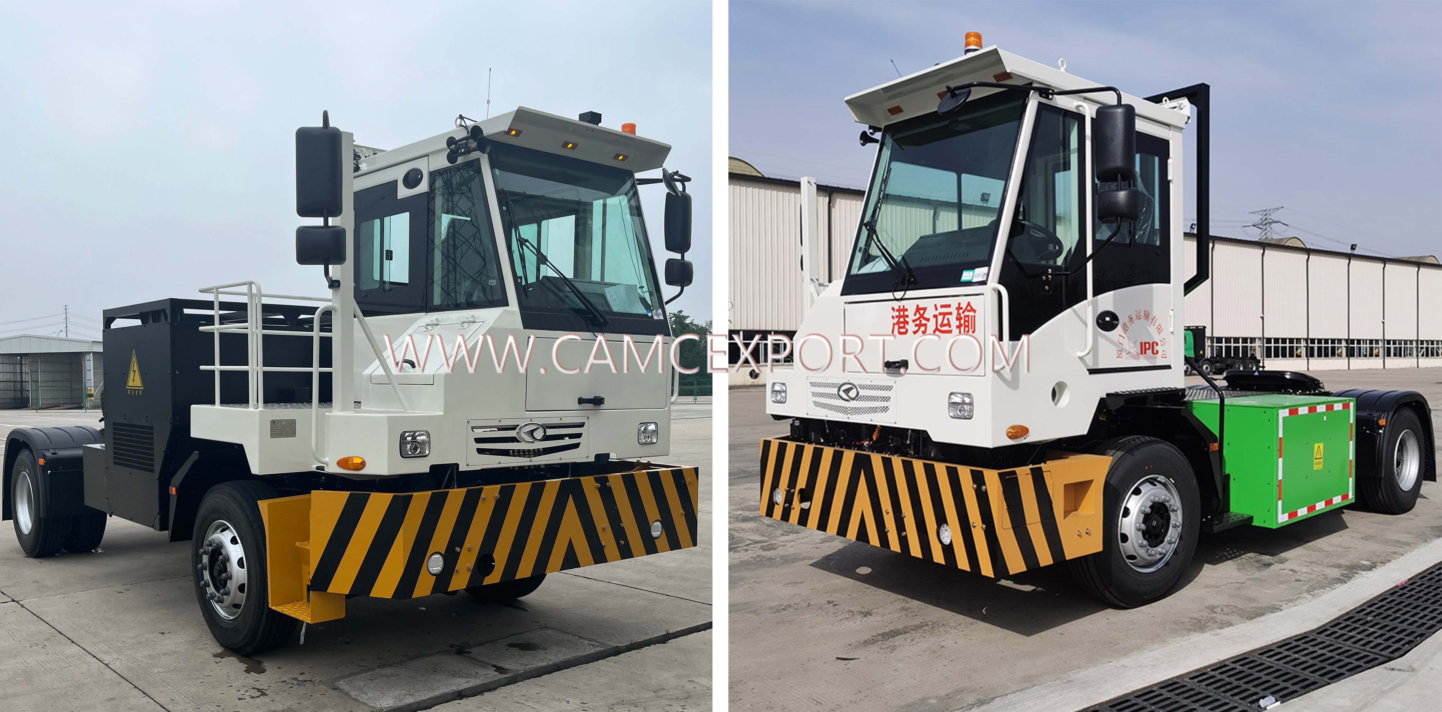 Trator el&eacute;trico de baixa velocidade