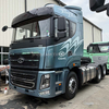Trator diesel CAMC cinza H9 6 × 4, trator de teto alto com direção à esquerda