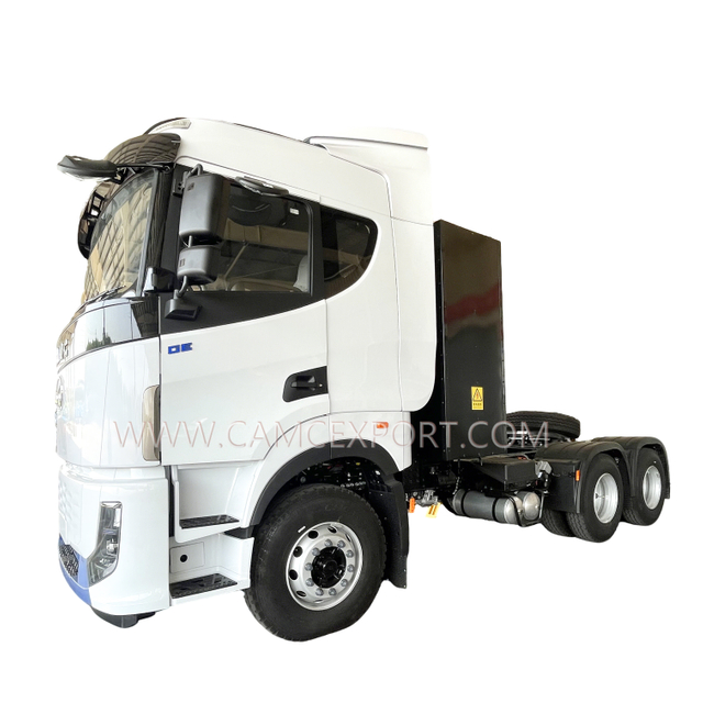 CAMC de alto desempenho H9 6x4 Trator diesel com configuração alta no telhado