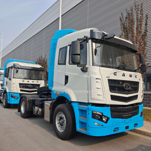 2026 Novos modelos que vendem bem CAMC Heavy Duty Diesel Sky-Blue & White High-Roof 4x2 Drive-Hand Drive Tractor Truck