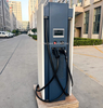 Carregador de veículo elétrico com conector de carregamento duplo CCS2