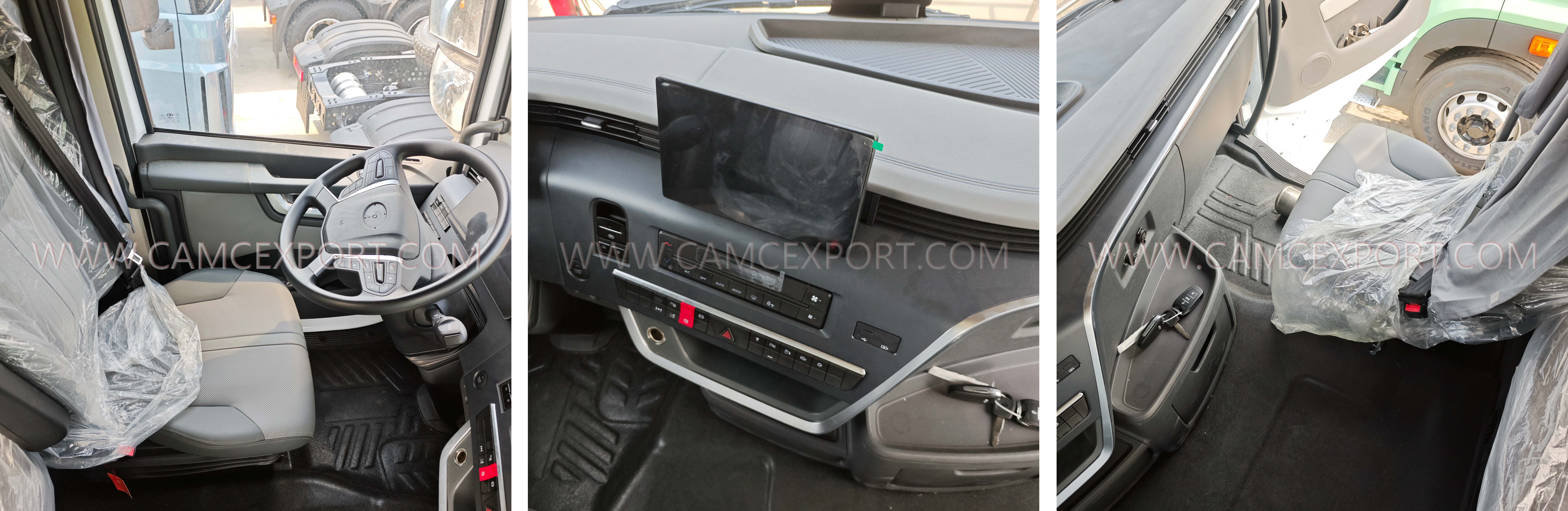 Interior do trator S11