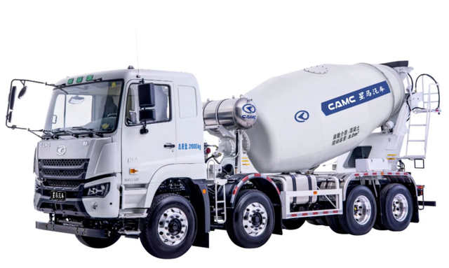 Caminhão betoneira a diesel de 8 metros cúbicos para construção