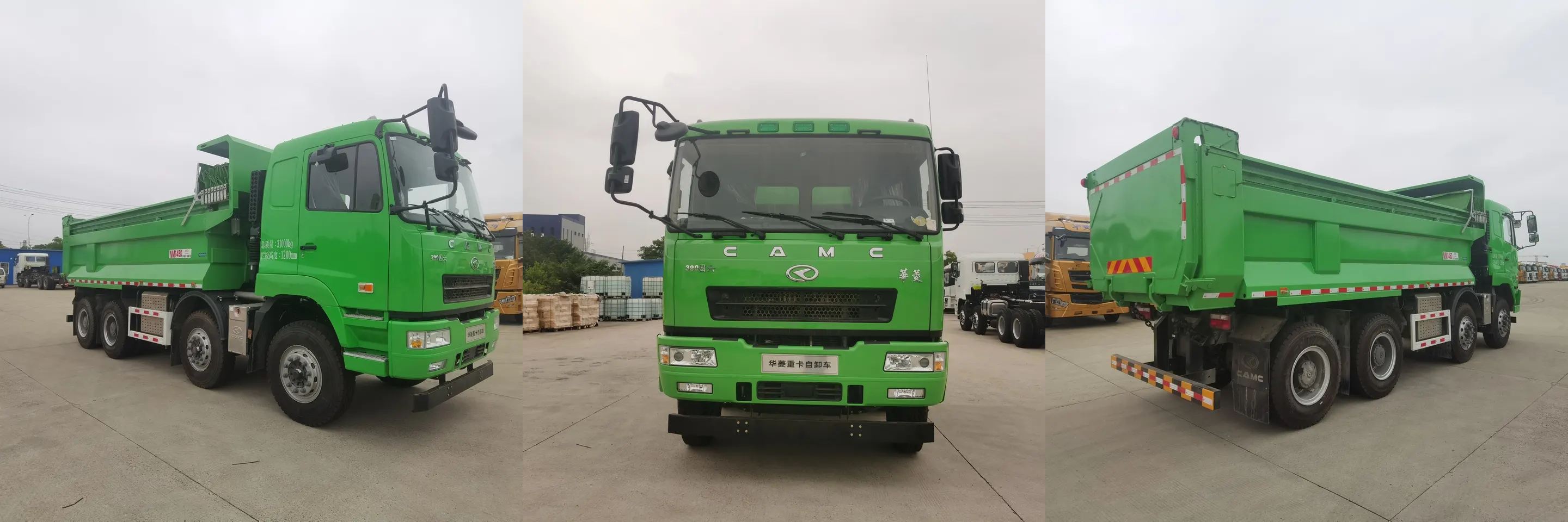 Caminhão basculante de mineração 8x4