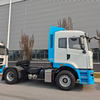 2026 Novos modelos que vendem bem CAMC Heavy Duty Diesel Sky-Blue & White High-Roof 4x2 Drive-Hand Drive Tractor Truck