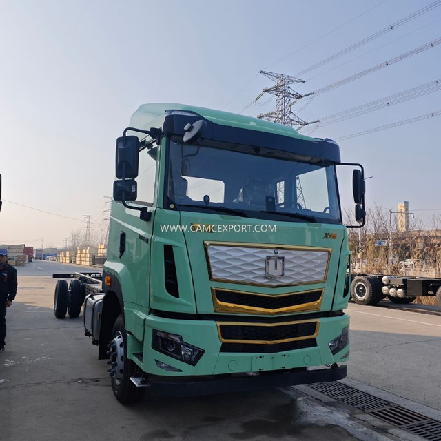 CAMC X7M 4*2 Flat Top Left Drive Metanol Chassi de caminhão de carga de alcance estendido