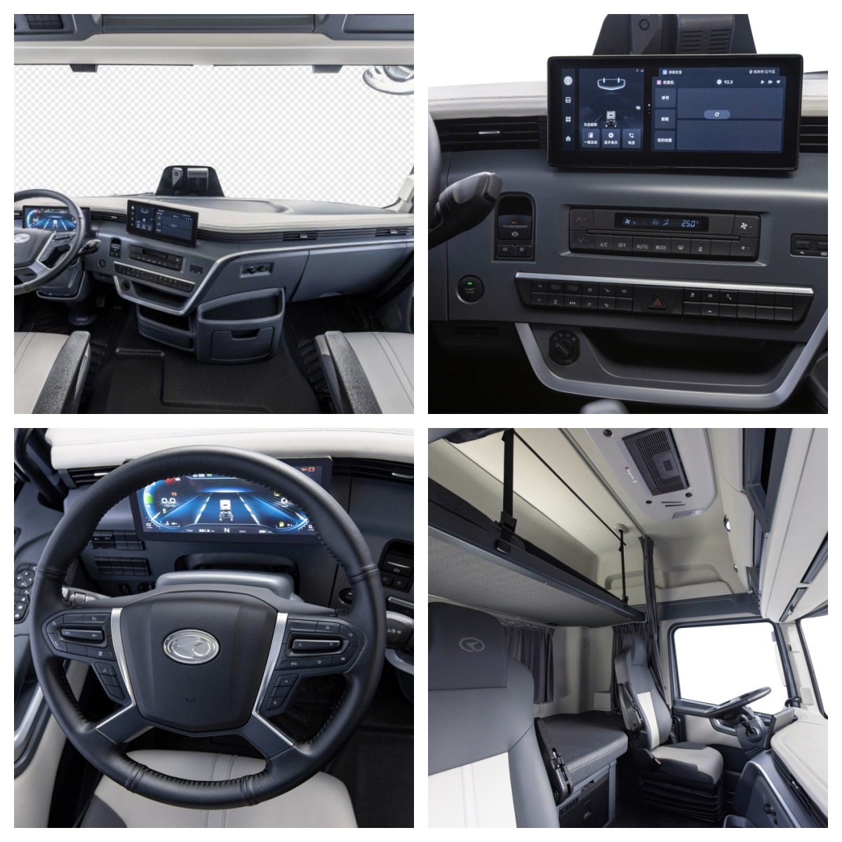 Caminhão trator automático