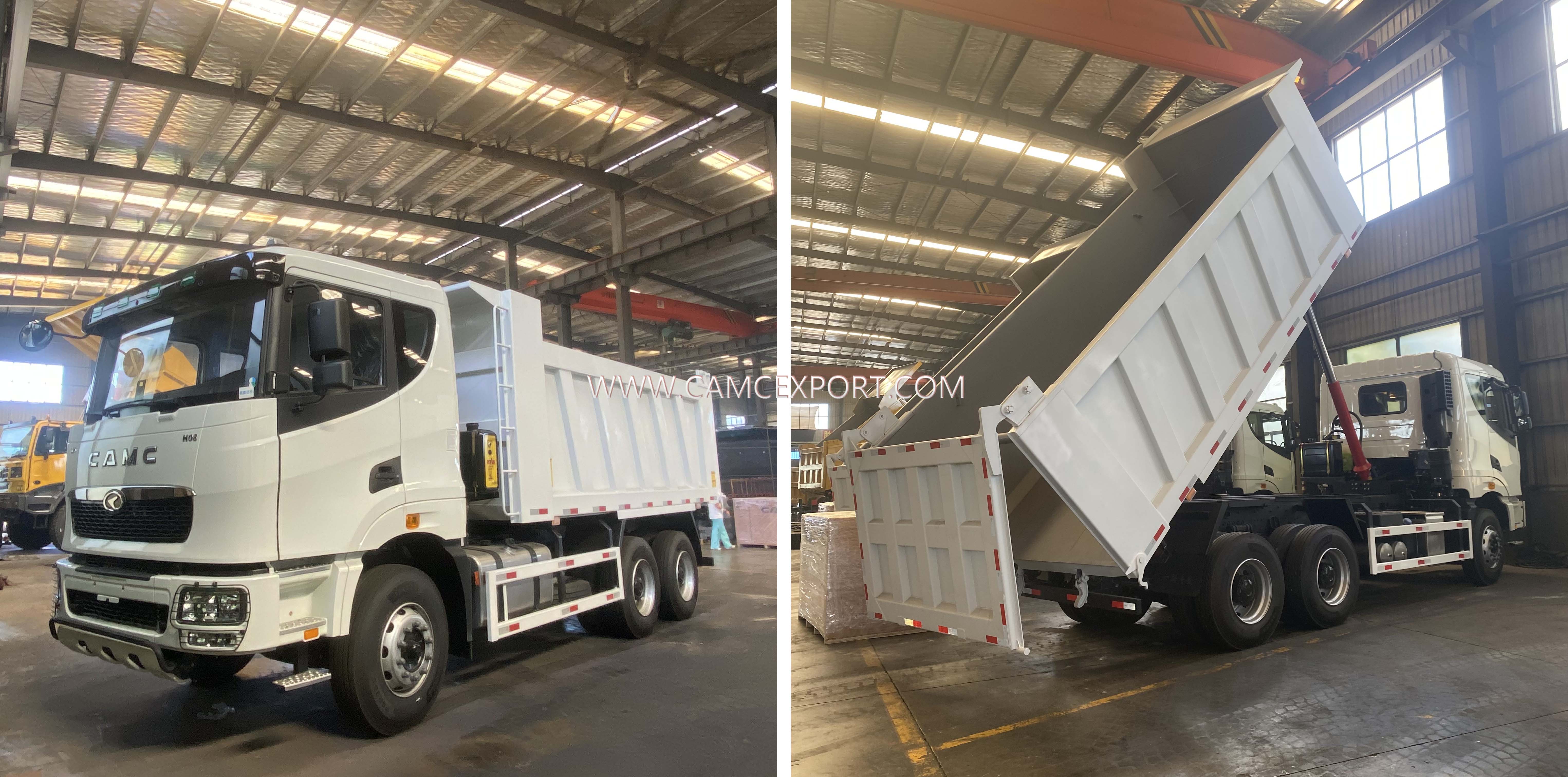 Caminh&atilde;o basculante CAMC H08 6 &times; 4