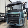 Trator diesel CAMC cinza H9 6 × 4, trator de teto alto com direção à esquerda