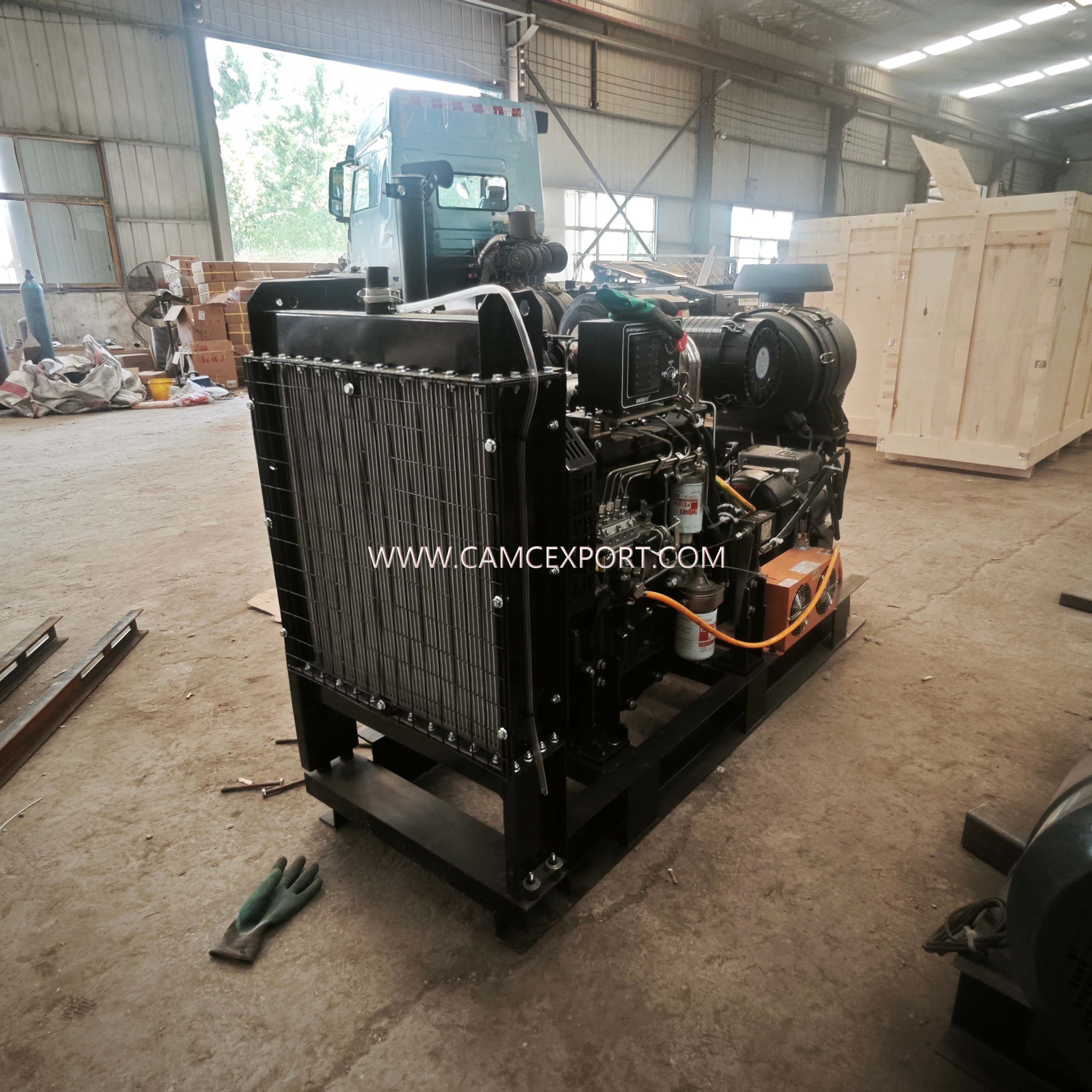 Compressor de ar de parafuso de acoplamento direto CAMC KL12-DS90A